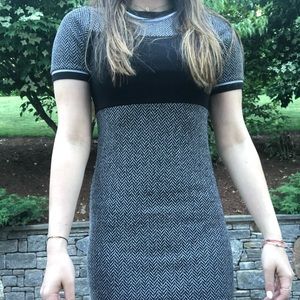 light weight knit mini dress!